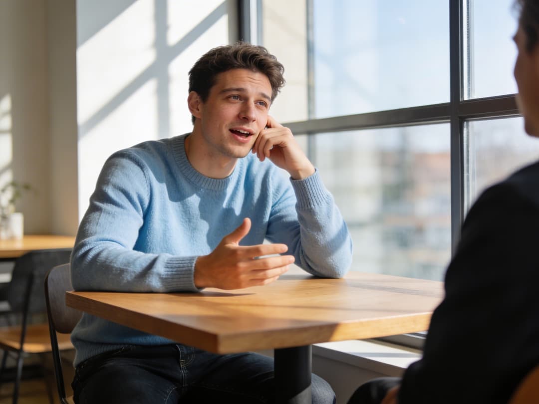 Answering questions clearly and confidently
