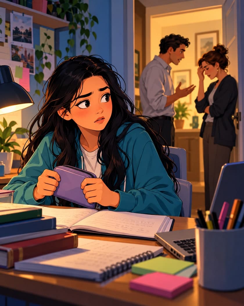 Parents Sharing Adult Problems With Children