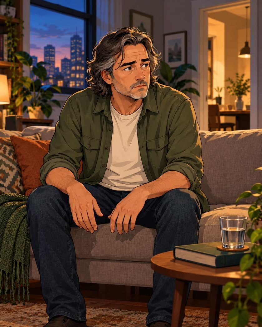 You have no one to talk to and the situation feels overwhelming. You are worried you might make a harmful or unsafe decision if you stay alone with it.