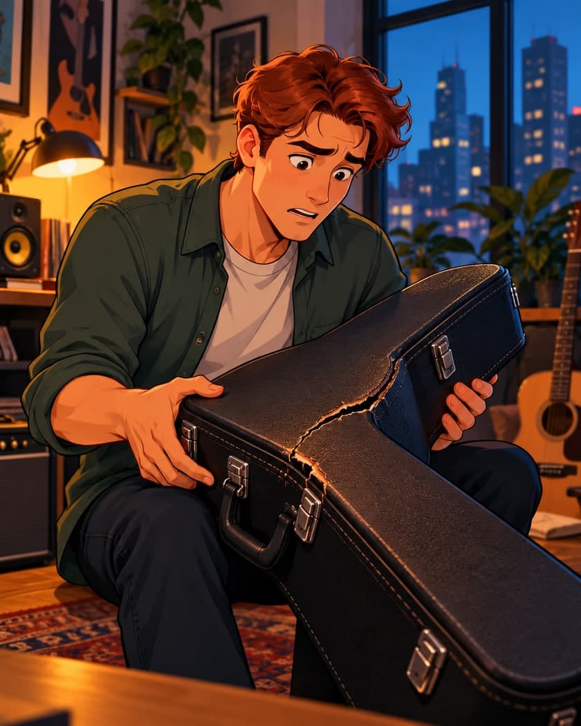 You accidentally damage a friend's item while borrowing it. They have not noticed yet, and you could probably return it without saying anything.