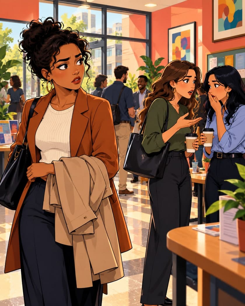 Someone tells people that you agreed to something you never agreed to. The claim could affect your reputation if it spreads.