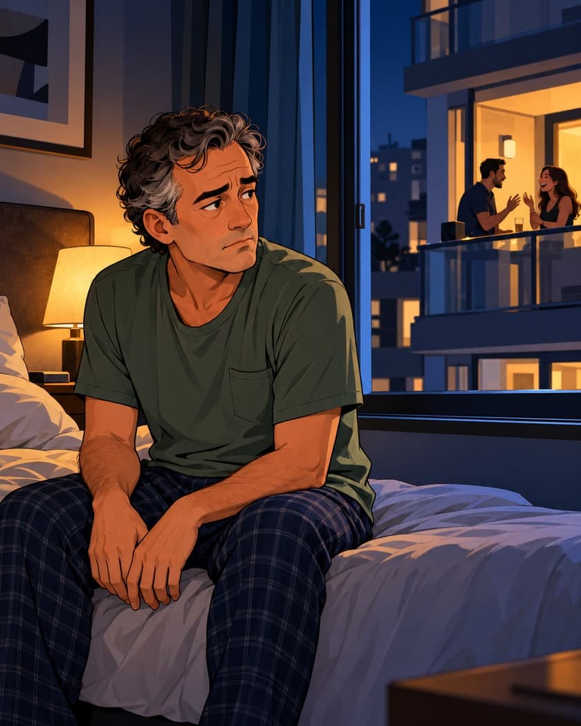 A neighbour repeatedly makes loud noise late at night. You have tried to ignore it, but it is affecting your sleep and work.