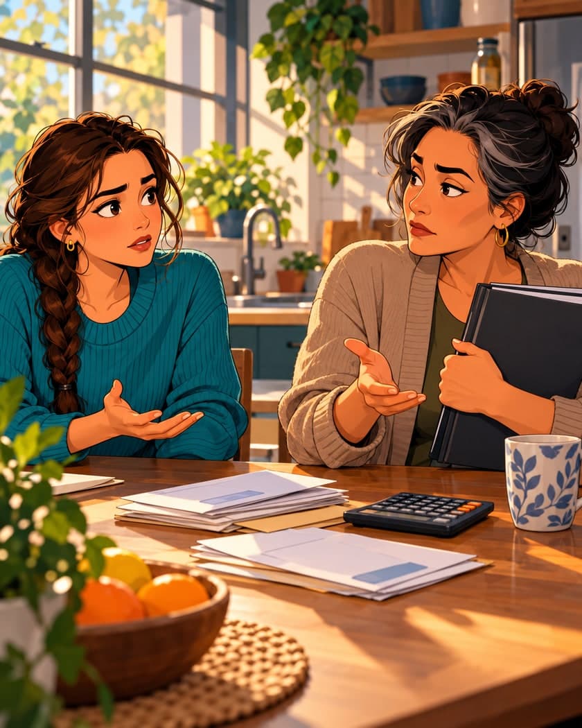 A parent asks you to start paying several household bills, but they will not show what the bills are or how the costs are shared. You want to help, but you are unsure whether the request is fair.