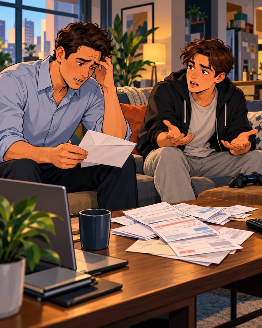 Your brother refuses to look for work and keeps asking you for money to pay his bills. He says you are doing better than him, but helping him is starting to affect your own rent, savings, and peace of mind.