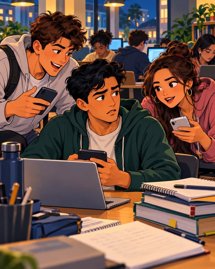 Several classmates pressure you to share answers before an online test. They say everyone does it and that refusing makes you selfish.
