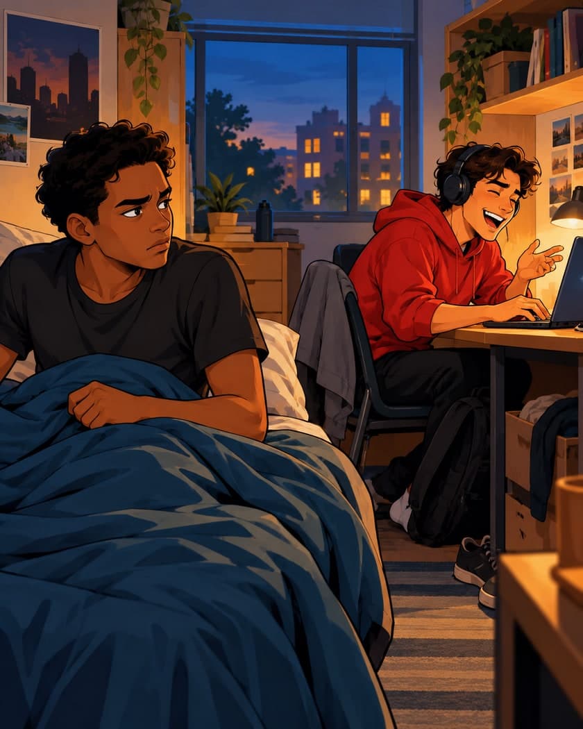 Staying Calm With Inconsiderate Roommates