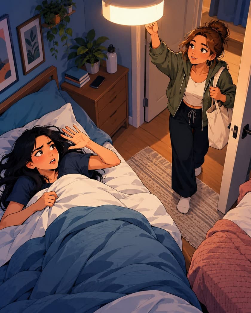 Staying Calm With Inconsiderate Roommates