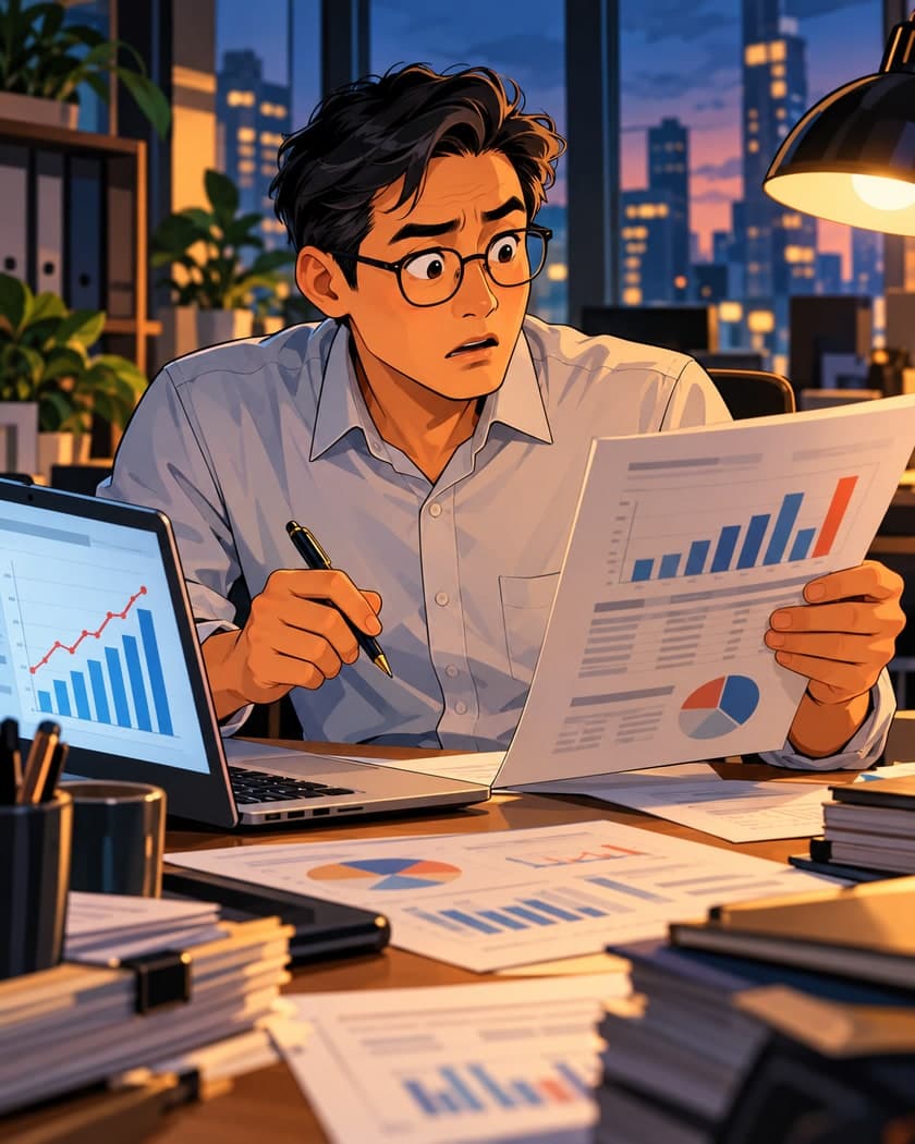 You discover a mistake in a report that has already gone to a senior client. Nobody has noticed yet, and fixing it quickly may be embarrassing but possible.